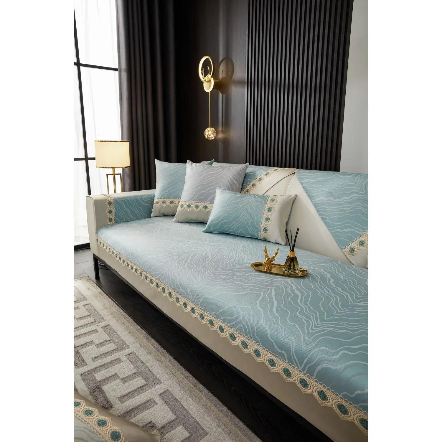 Four Seasons Universal Thickened Seat Cushion Non Slip Nordic Simple Lazy Sofa Cover Chenille Light Luxury Sofa Cushion 70X70cm 1pc
Four Seasons Universal Thickened Seat Cushion Non Slip Nordic Simple Lazy Sofa Cover Chenille Light Luxury Sofa Cushion 70X70cm 1pc
