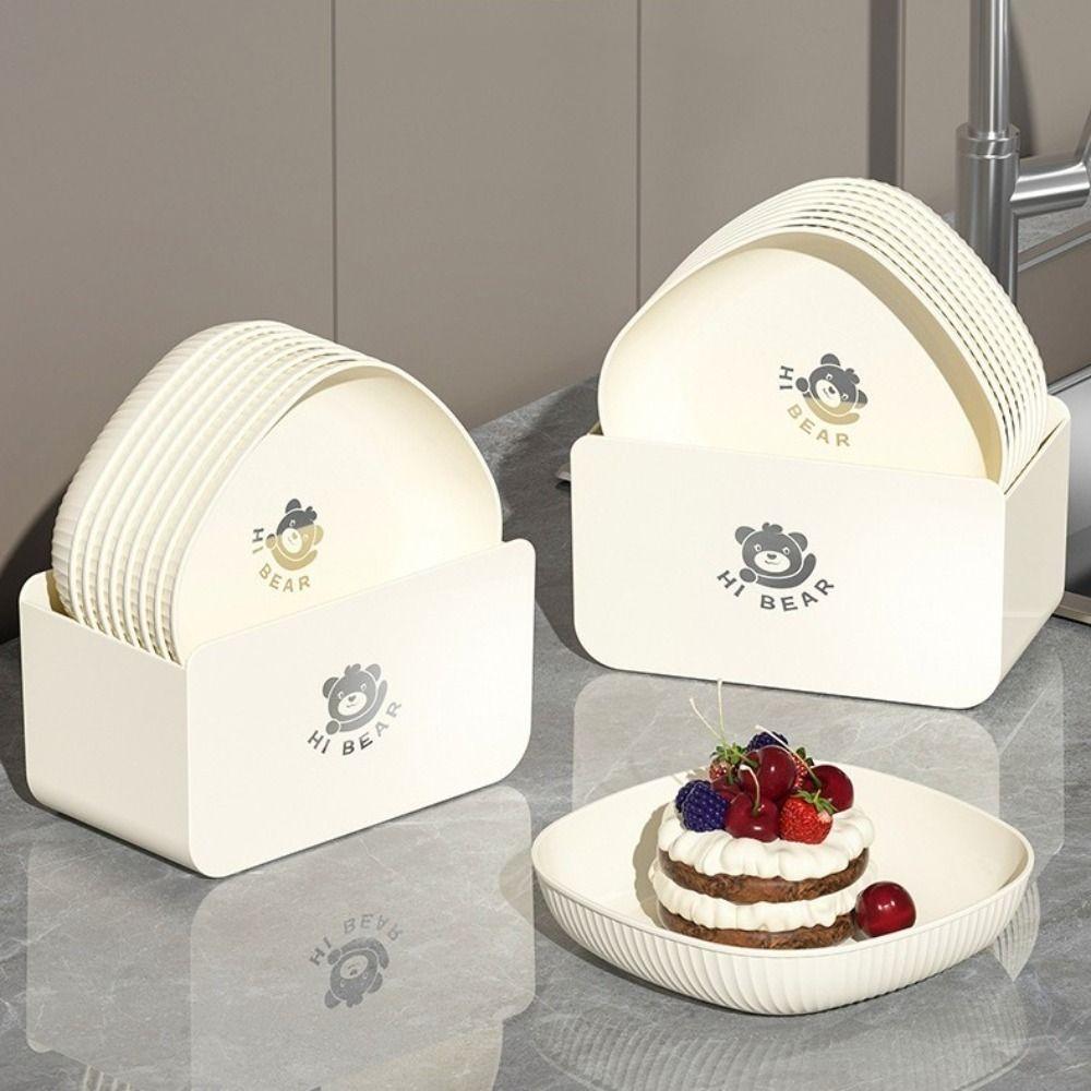 4/6/8Pcs Multi-function Snack Fruit Plates Square Candy Dessert Plates for Dining Table 4Pcs Set бежевий
4/6/8Pcs Multi-function Snack Fruit Plates Square Candy Dessert Plates for Dining Table 4Pcs Set бежевий