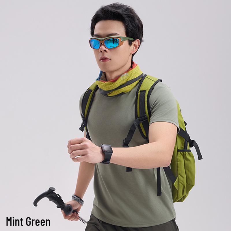 Bamboo Cotton Men s Short Sleeve Round Neck T-shirt - Breathable, Casual, Trendy Korean & Hong Kong Style for Spring/Summer 3XL армія зелений колір
Bamboo Cotton Men s Short Sleeve Round Neck T-shirt - Breathable, Casual, Trendy Korean & Hong Kong Style for Spring/Summer 3XL армія зелений колір