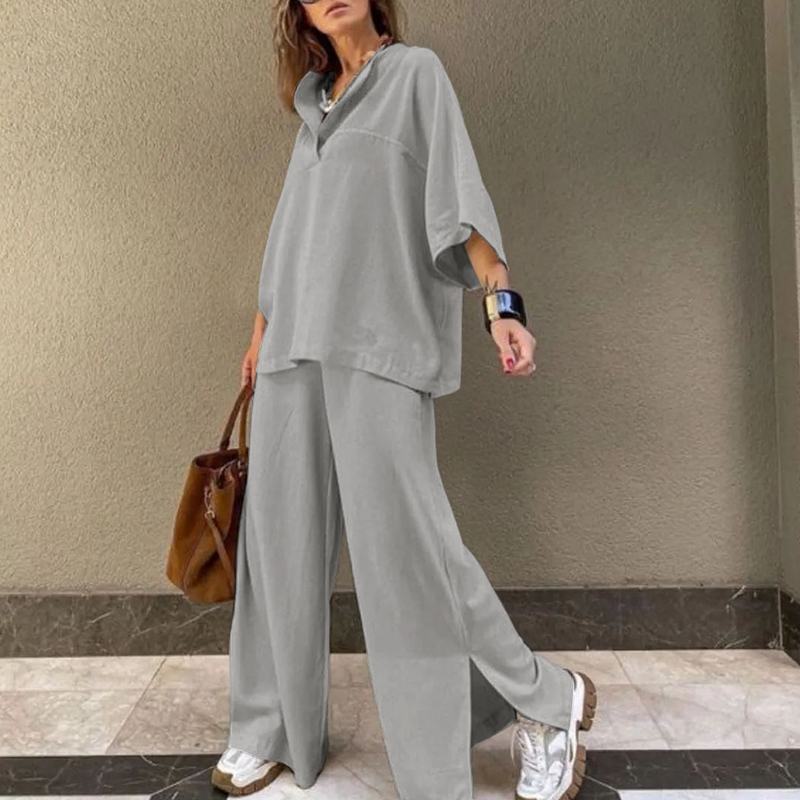 GMXIA Retro Women s Independent Station Top and Pants Cotton and Linen Two-piece Casual Loose Long Pants Set for Women XXXL серый
GMXIA Retro Women s Independent Station Top and Pants Cotton and Linen Two-piece Casual Loose Long Pants Set for Women XXXL серый