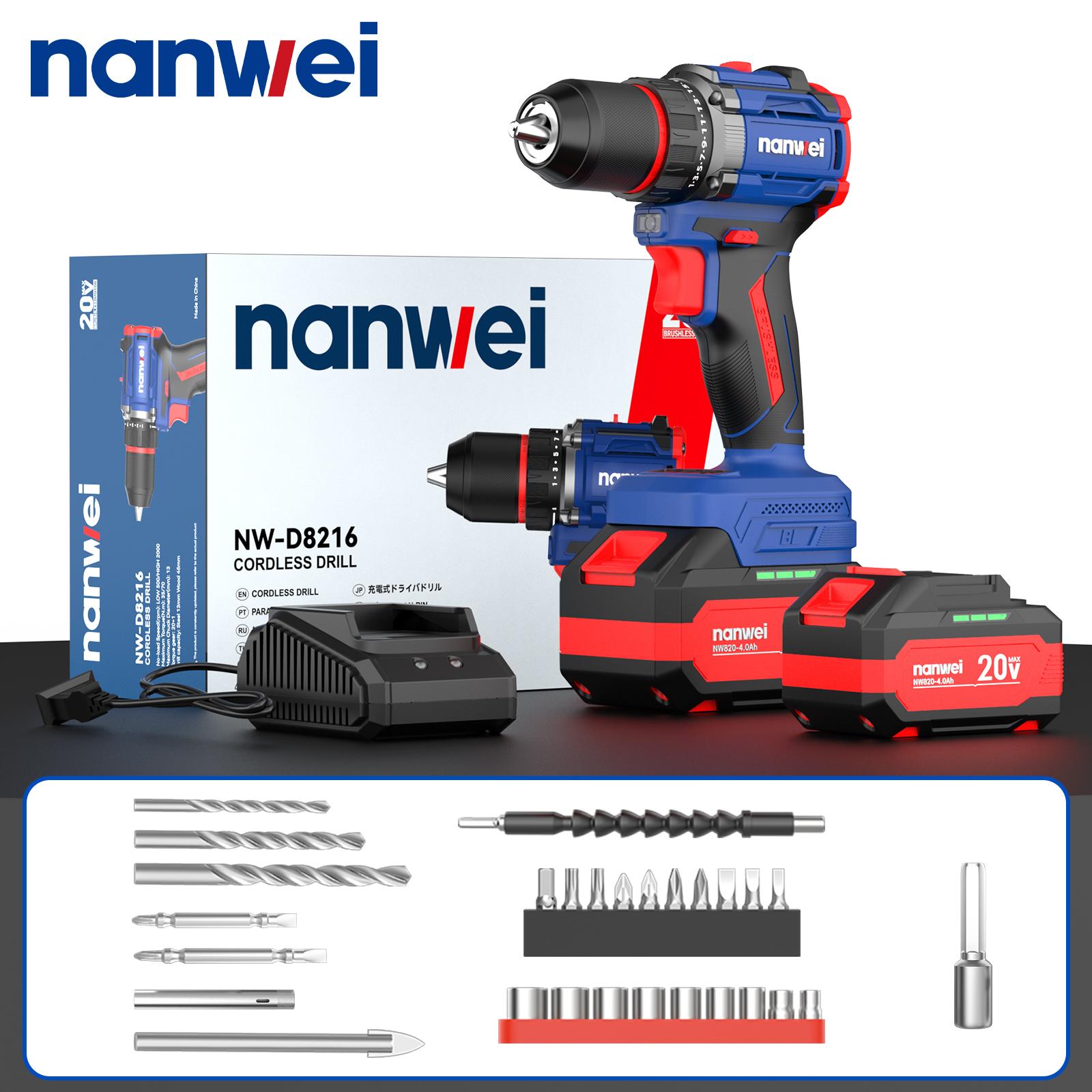 Электрическая отвертка NANWEI 70 Нм, патрон 13 мм, двухскоростная функция, 20 В no battery and charger
Электрическая отвертка NANWEI 70 Нм, патрон 13 мм, двухскоростная функция, 20 В no battery and charger