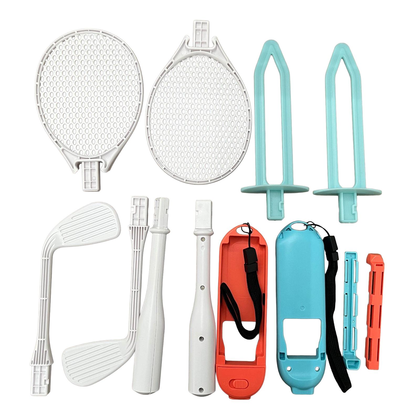 KJH-NS2-038 For Nintendo Switch/OLED/Lite Sports Game Accessories Set Detachable Grip Tennis Racket Golf Club Kit
KJH-NS2-038 For Nintendo Switch/OLED/Lite Sports Game Accessories Set Detachable Grip Tennis Racket Golf Club Kit