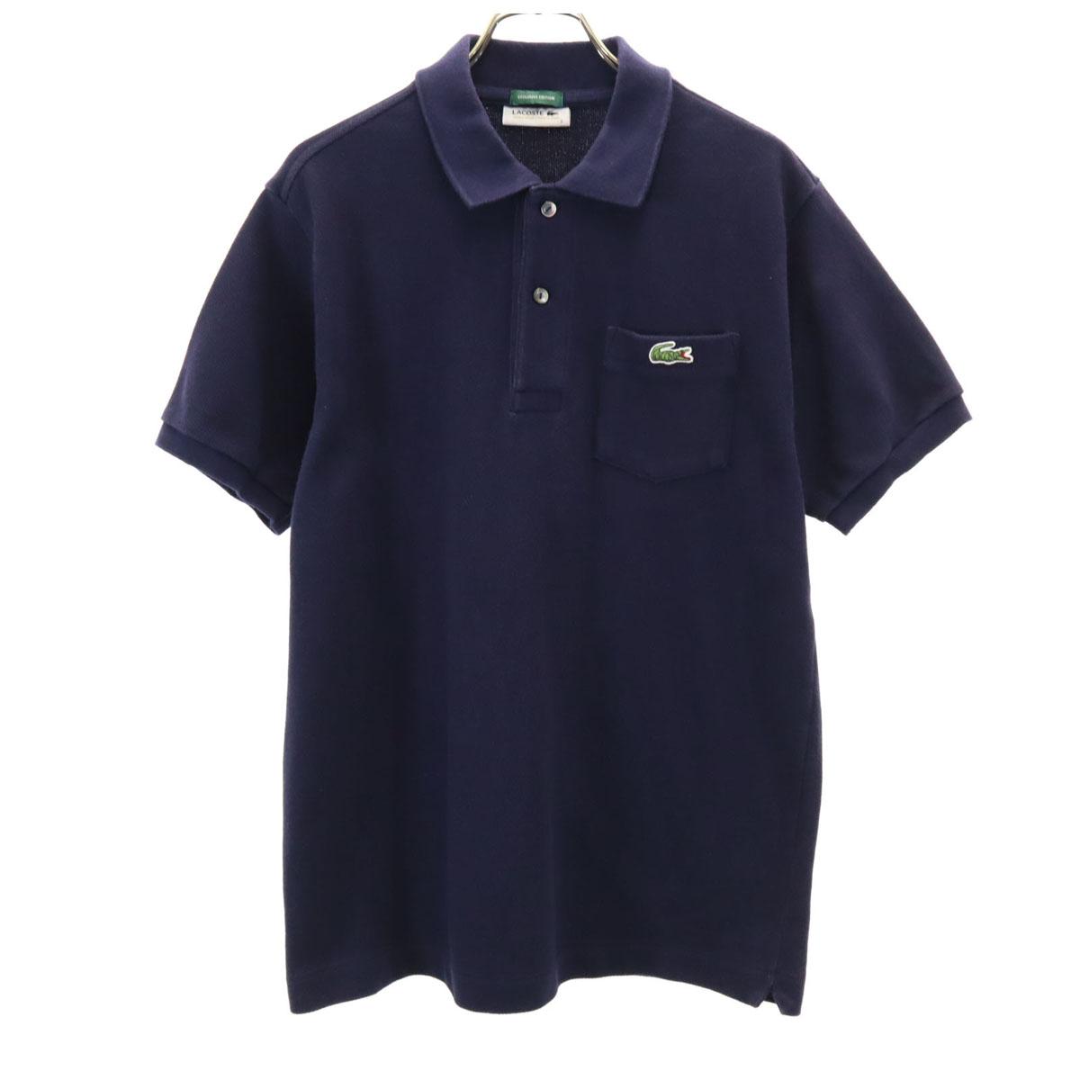 LACOSTE made in Japan Short sleeve Polo shirt 2 Navy Men s Used
LACOSTE made in Japan Short sleeve Polo shirt 2 Navy Men s Used
