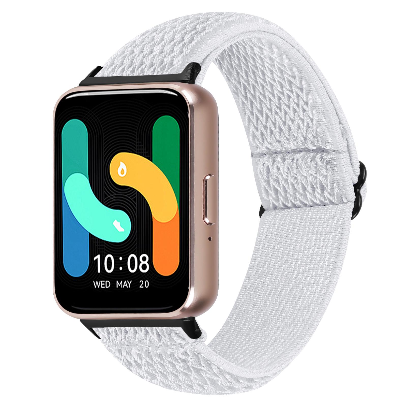 For Samsung Galaxy Fit3 SM-R390 Woven Watch Strap Elastic Wrist Band,Black Connector Yellow+Green
For Samsung Galaxy Fit3 SM-R390 Woven Watch Strap Elastic Wrist Band,Black Connector Yellow+Green