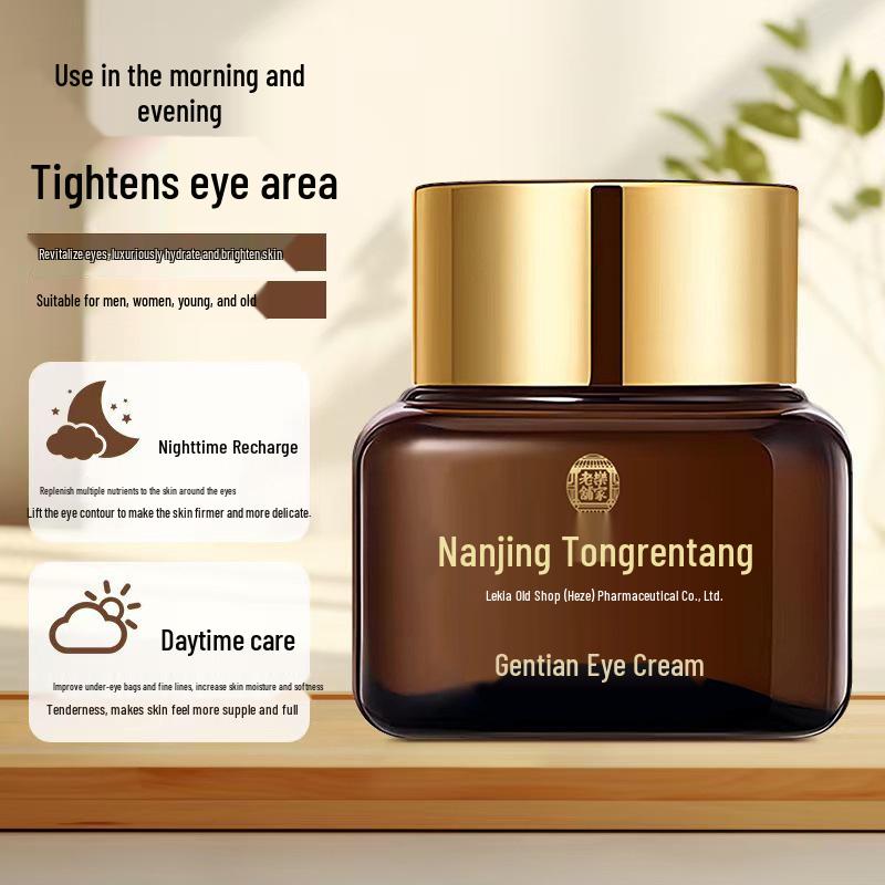 Gentian Eye Cream: Reduces Fine Lines, Firms, Moisturizes, and Improves Dark Circles and Eye Bags.
Gentian Eye Cream: Reduces Fine Lines, Firms, Moisturizes, and Improves Dark Circles and Eye Bags.