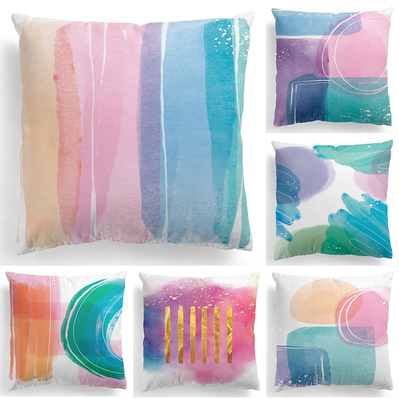 Nordic Abstract Art Colorful Geometric Stitching Decorative Pillowcase Living Room Sofa Office Cushion Cover Home Decoration
Nordic Abstract Art Colorful Geometric Stitching Decorative Pillowcase Living Room Sofa Office Cushion Cover Home Decoration