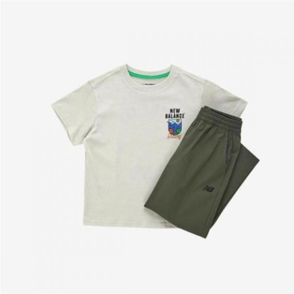 New Balance Kids Rider Short Sleeve Tee 8 Part Pants Set Up Nk9yf2603u Light Beige (36)Light Beige/150
New Balance Kids Rider Short Sleeve Tee 8 Part Pants Set Up Nk9yf2603u Light Beige (36)Light Beige/150