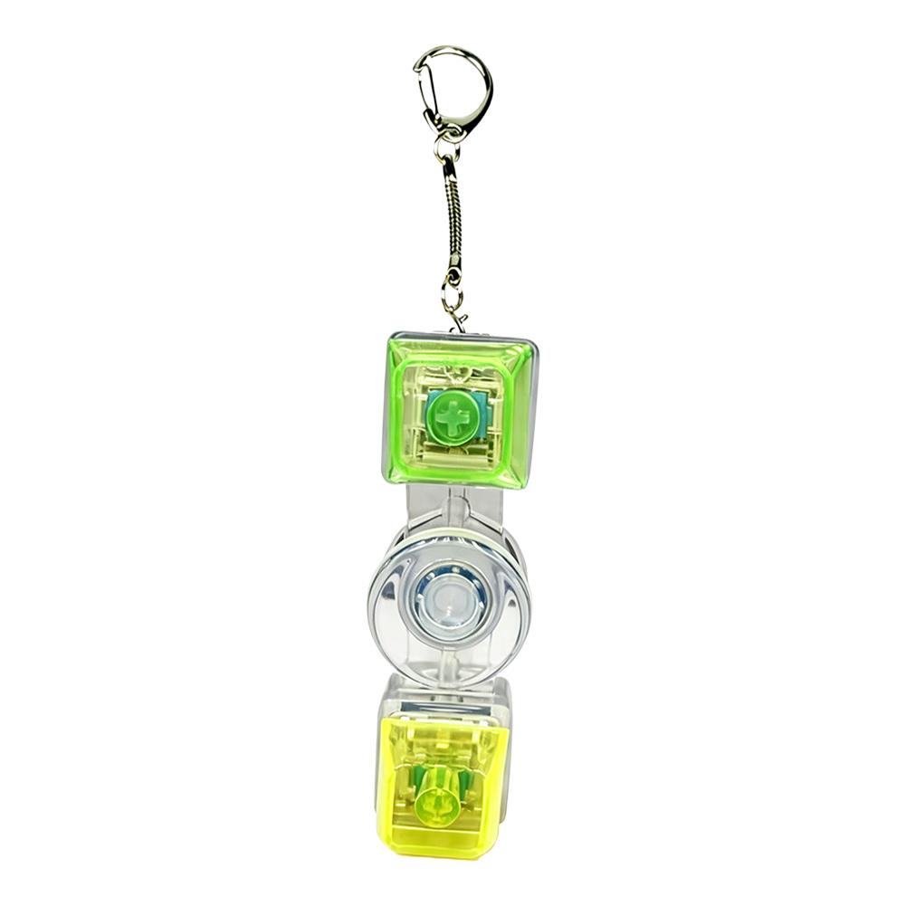2-in-1 Creative DIY Assembly Mechanical Switch Clicker Fidget Spinner LED Light Keyboard Keychain Stress Relief Decompression Toy Gift Present
2-in-1 Creative DIY Assembly Mechanical Switch Clicker Fidget Spinner LED Light Keyboard Keychain Stress Relief Decompression Toy Gift Present