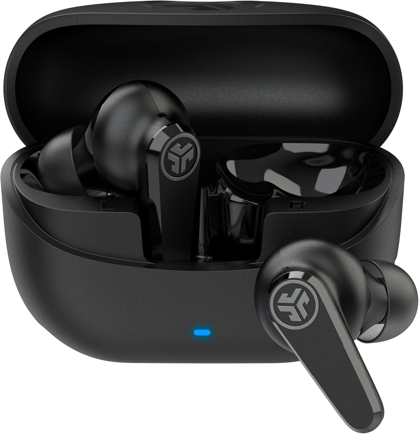 JLab Go Pods ANC Бездротові Bluetooth Навушники З Шумозаглушенням Зовнішнього Звуку До 45 Годин Сумісні з iPhone та Чорні Навушники, 5.4 Скасування, Водонепроникні, чорний
JLab Go Pods ANC Бездротові Bluetooth Навушники З Шумозаглушенням Зовнішнього Звуку До 45 Годин Сумісні з iPhone та Чорні Навушники, 5.4 Скасування, Водонепроникні, чорний