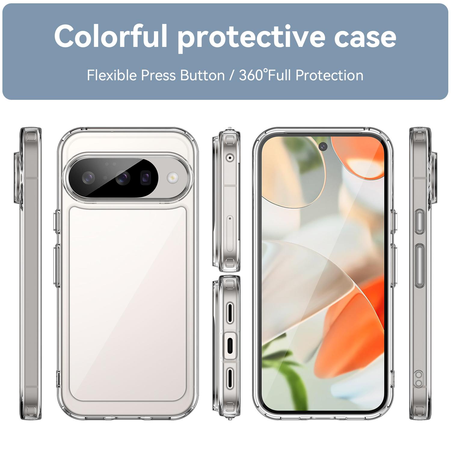 For Google Pixel 10 Clear Case WANLONFENG FM Series TPU Phone Back Cover (Big Lens Hole) E
For Google Pixel 10 Clear Case WANLONFENG FM Series TPU Phone Back Cover (Big Lens Hole) E