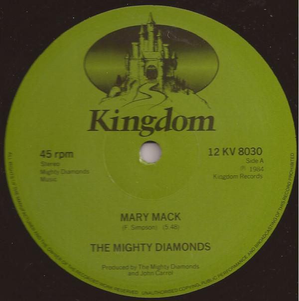 12inch Record MIGHTY DIAMONDS - Mary Mack 12KV8030 Kingdom Records 1984 UK Reggae, Ska & Dub Used
12inch Record MIGHTY DIAMONDS - Mary Mack 12KV8030 Kingdom Records 1984 UK Reggae, Ska & Dub Used