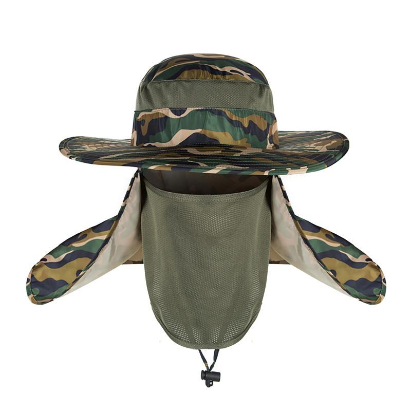 Fishing Hat For Men, Summer Sun Protection Quick-drying Wide Brim Sun Hat With Face Cover Neck Flap
Fishing Hat For Men, Summer Sun Protection Quick-drying Wide Brim Sun Hat With Face Cover Neck Flap