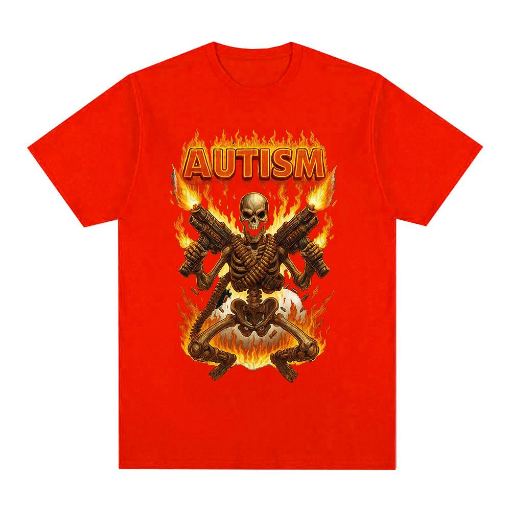 Autisitic Funny Skeleton Autism Meme Tshirts Mens Clothing Vintage Summer Short Sleeves Tshirt Cotton Casual Oversized T Shirt 3XL
Autisitic Funny Skeleton Autism Meme Tshirts Mens Clothing Vintage Summer Short Sleeves Tshirt Cotton Casual Oversized T Shirt 3XL