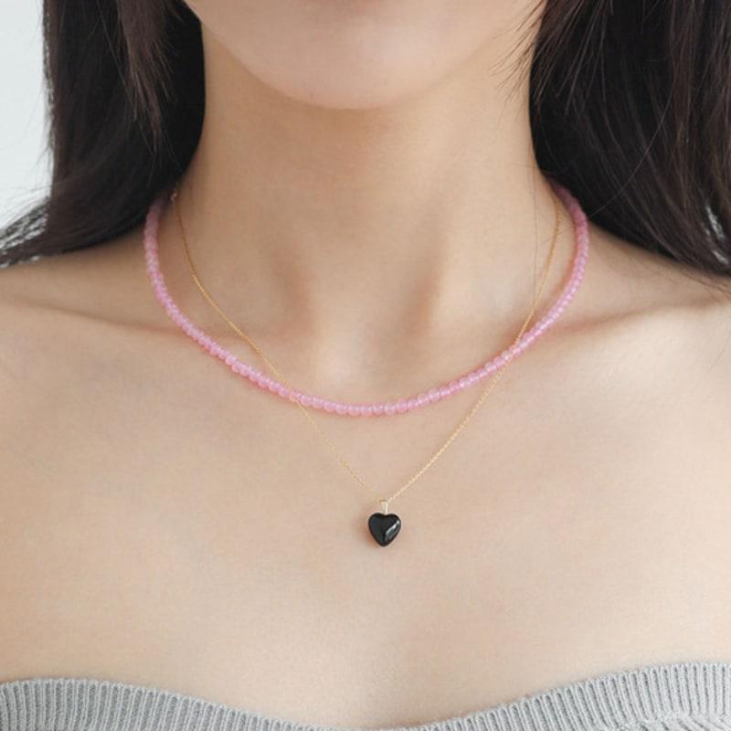 modernlike 14K gold pink amethyst gemstone necklace 3mm Yellow Gold
modernlike 14K gold pink amethyst gemstone necklace 3mm Yellow Gold