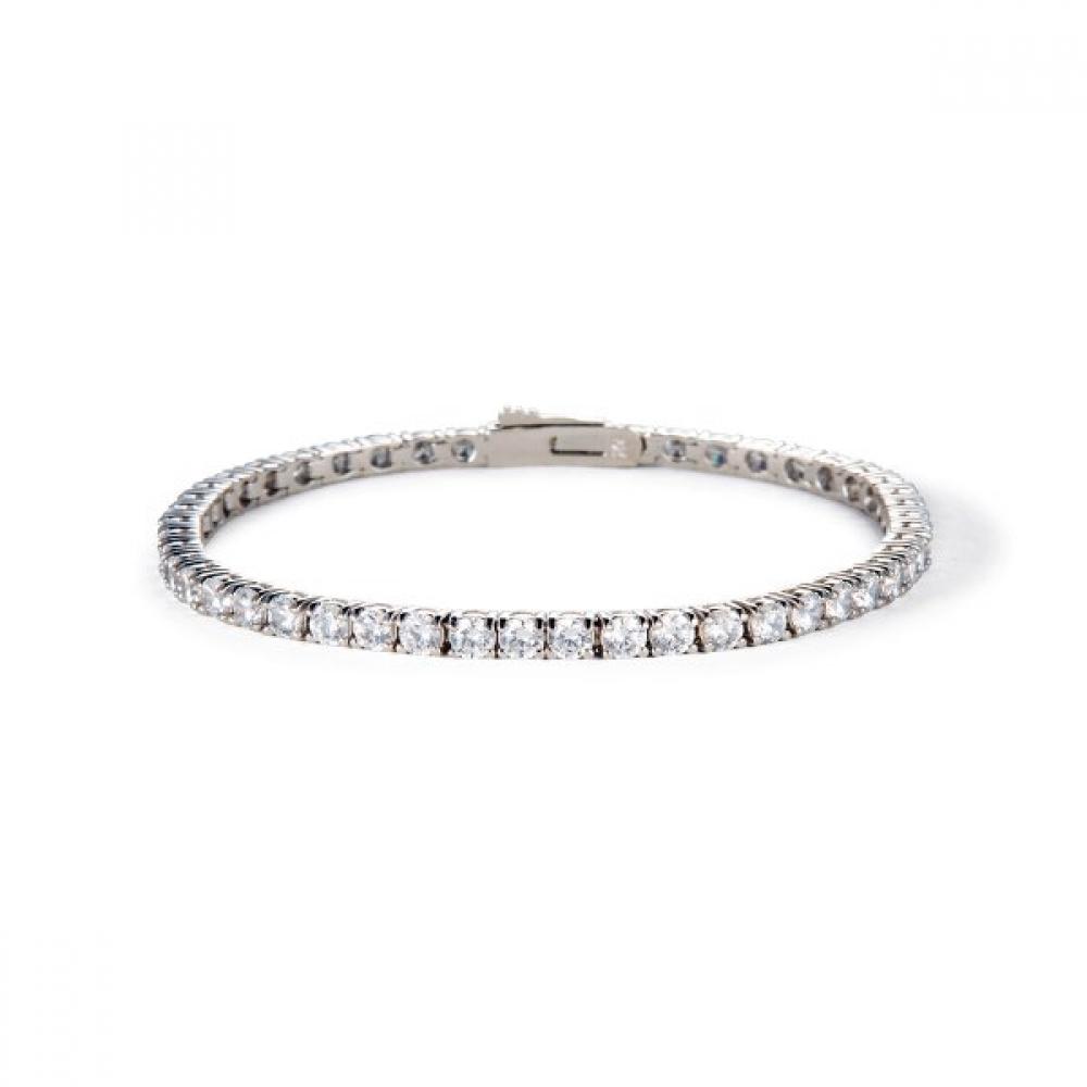 Tani By mineTani Round Bracelet 3mm Olivia Prong Silver/3mm_L
Tani By mineTani Round Bracelet 3mm Olivia Prong Silver/3mm_L