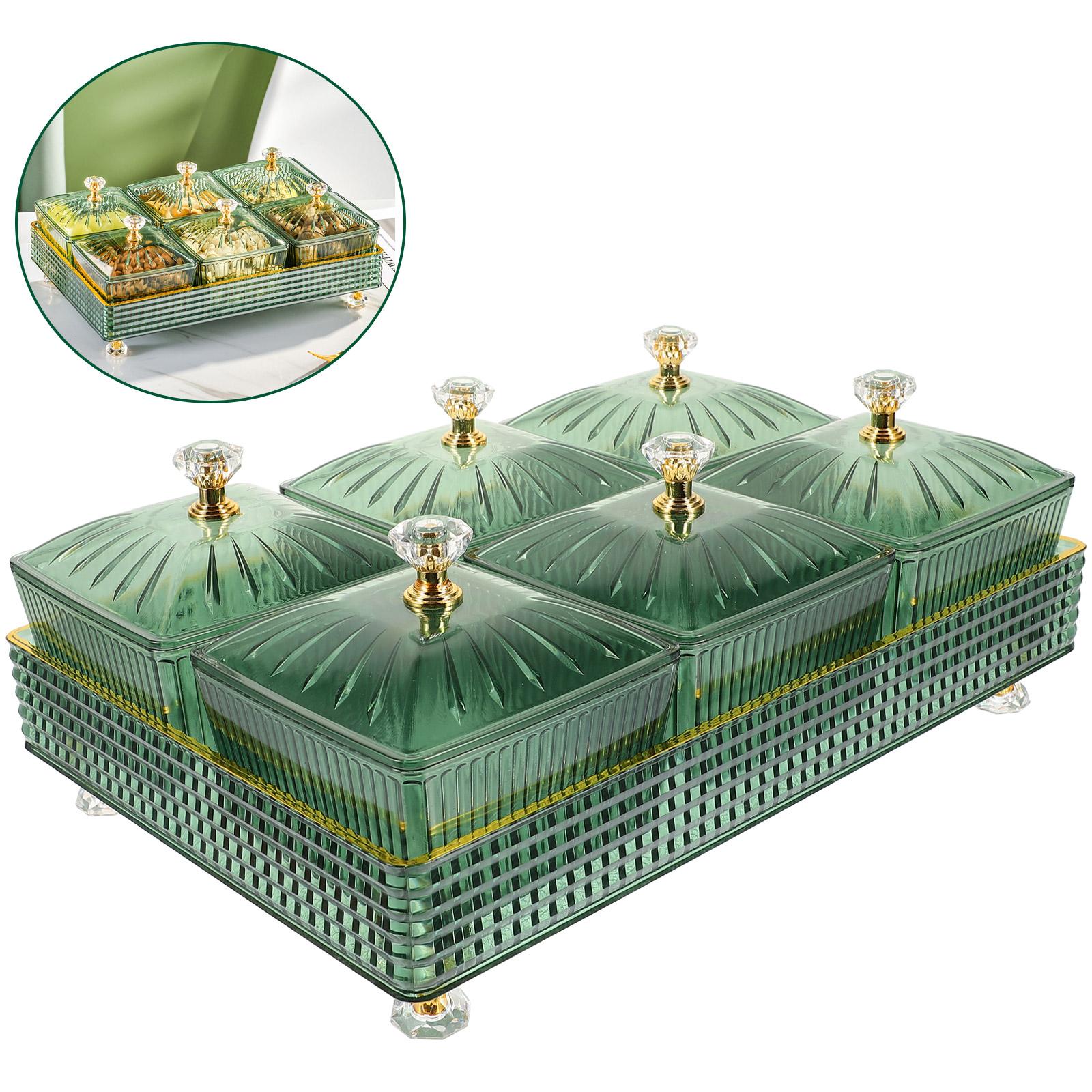 Appetizer Serving Plate Snack Compartment Platter Tray for Coffee Table Set Boxes прозрачный
Appetizer Serving Plate Snack Compartment Platter Tray for Coffee Table Set Boxes прозрачный