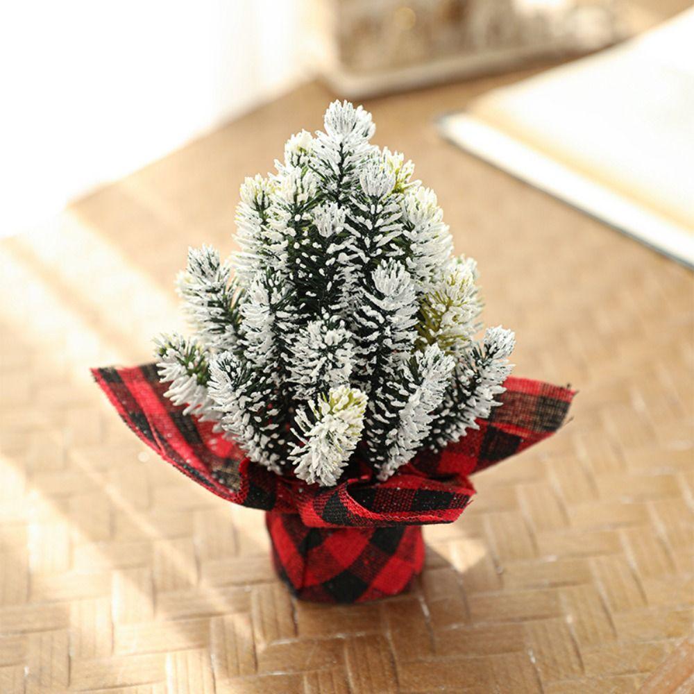 Plastic Christmas Tree Ornaments Lifelike Artificial Xmas Pine Tree Holiday Festival Ornaments Style 2
Plastic Christmas Tree Ornaments Lifelike Artificial Xmas Pine Tree Holiday Festival Ornaments Style 2