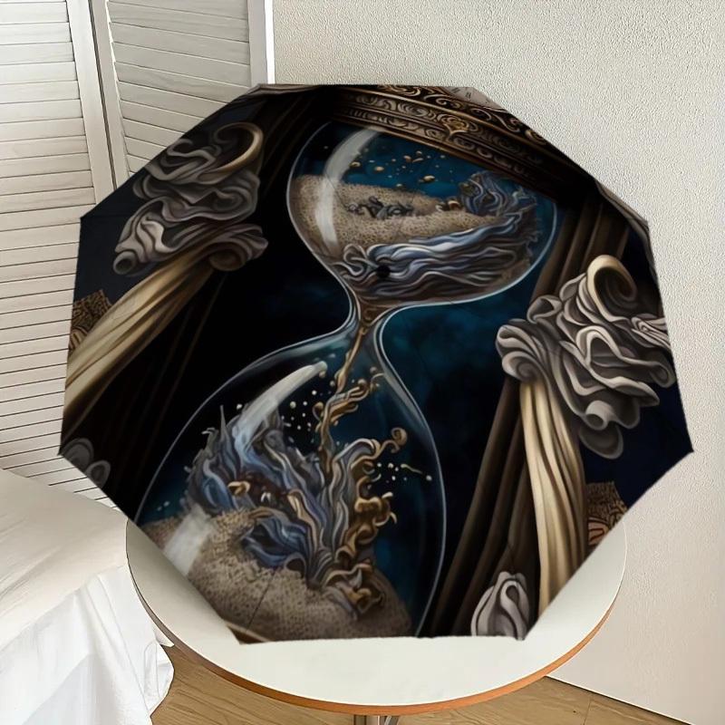 1pc Hourglass of Time: Fluid Dynamics in Motion Umbrella with Plastic Handle,Suitable for All Seasons Home Travel Outdoor UmbrellaDD537
1pc Hourglass of Time: Fluid Dynamics in Motion Umbrella with Plastic Handle,Suitable for All Seasons Home Travel Outdoor UmbrellaDD537