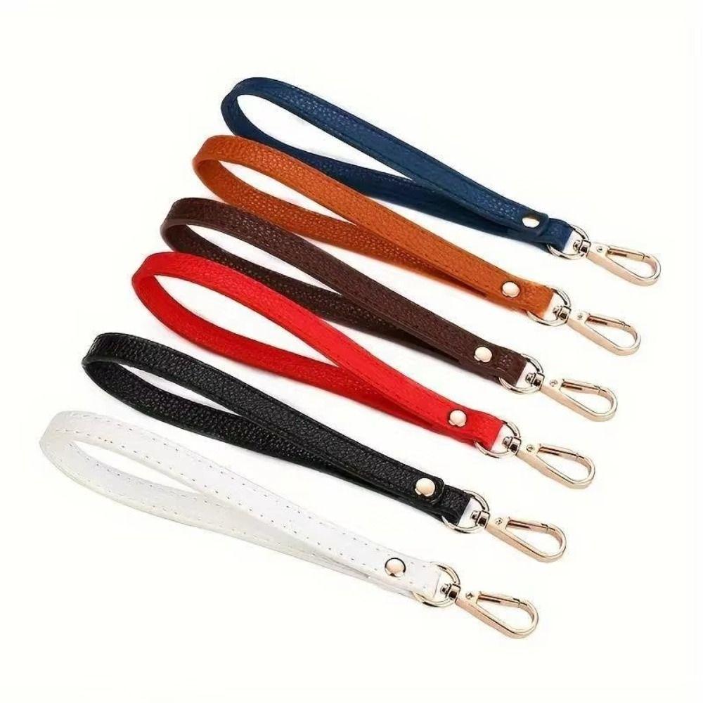 PU Leather Bag Wrist Strap Solid Color Purse Handle Fashion Clutch Bag Strap Bag Accessories чорний
PU Leather Bag Wrist Strap Solid Color Purse Handle Fashion Clutch Bag Strap Bag Accessories чорний