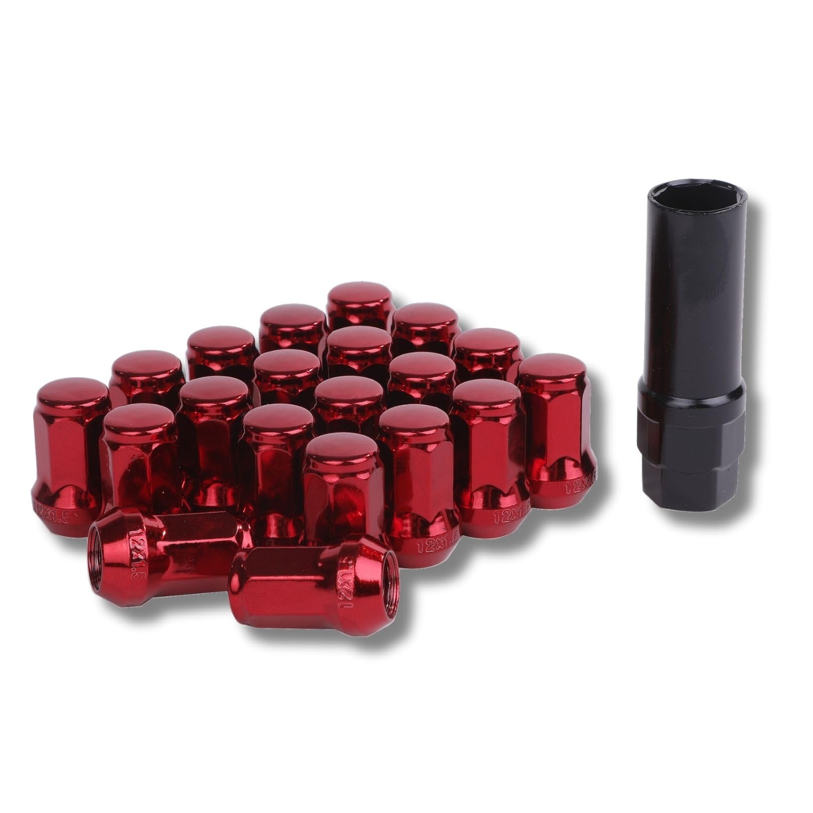 Lock Nut Red Car Tire Wheel Nut M12 Short Nut Lug Nut Racing Nut (P1.5 x 20 pcs)
Lock Nut Red Car Tire Wheel Nut M12 Short Nut Lug Nut Racing Nut (P1.5 x 20 pcs)