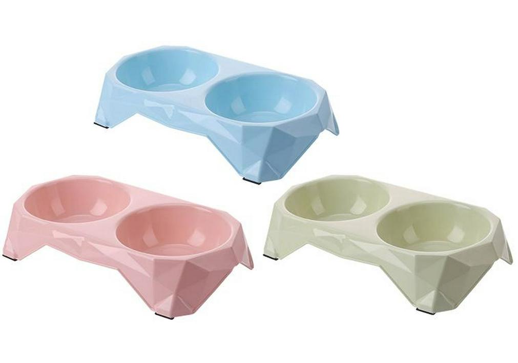Anti-Tip Double Diamond Pet Bowl - Stainless Steel Feeding Bowl for Cats and Dogs Premium Stainless Steel - Small Bowl + Small Bowl
Anti-Tip Double Diamond Pet Bowl - Stainless Steel Feeding Bowl for Cats and Dogs Premium Stainless Steel - Small Bowl + Small Bowl