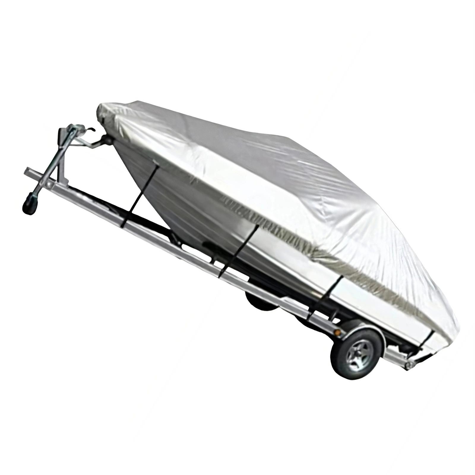 Secure Fit Boat Cover with Elastic & Adjustable Straps Multifunction Boat Cover Easy to Use for 17 19 Foot V Hull Boats серебряный
Secure Fit Boat Cover with Elastic & Adjustable Straps Multifunction Boat Cover Easy to Use for 17 19 Foot V Hull Boats серебряный
