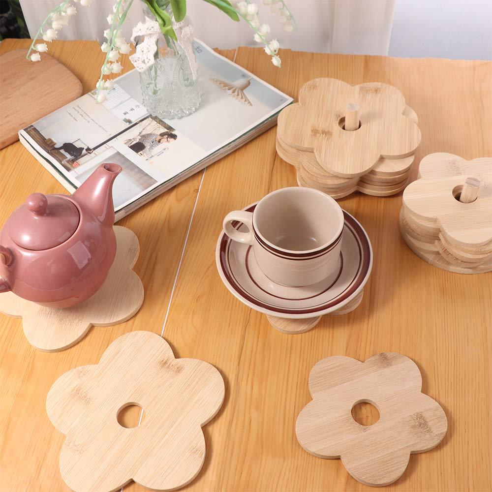 8PCS/SET Reusable Cup Holder Rustic Solid Wood Insulation Mat Flower Wood Coasters Home S
8PCS/SET Reusable Cup Holder Rustic Solid Wood Insulation Mat Flower Wood Coasters Home S