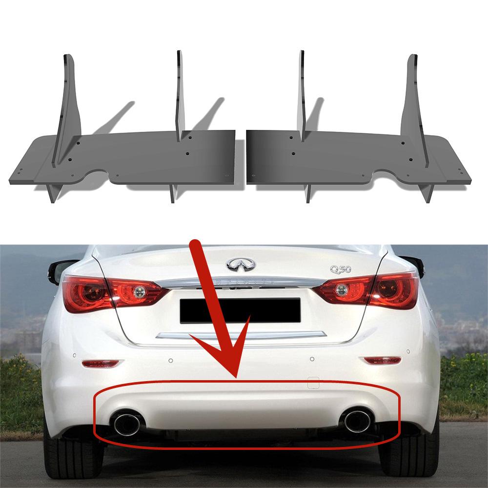 Enhanced Rear Diffuser for 2013-2016 Infiniti Q50 чёрный
Enhanced Rear Diffuser for 2013-2016 Infiniti Q50 чёрный