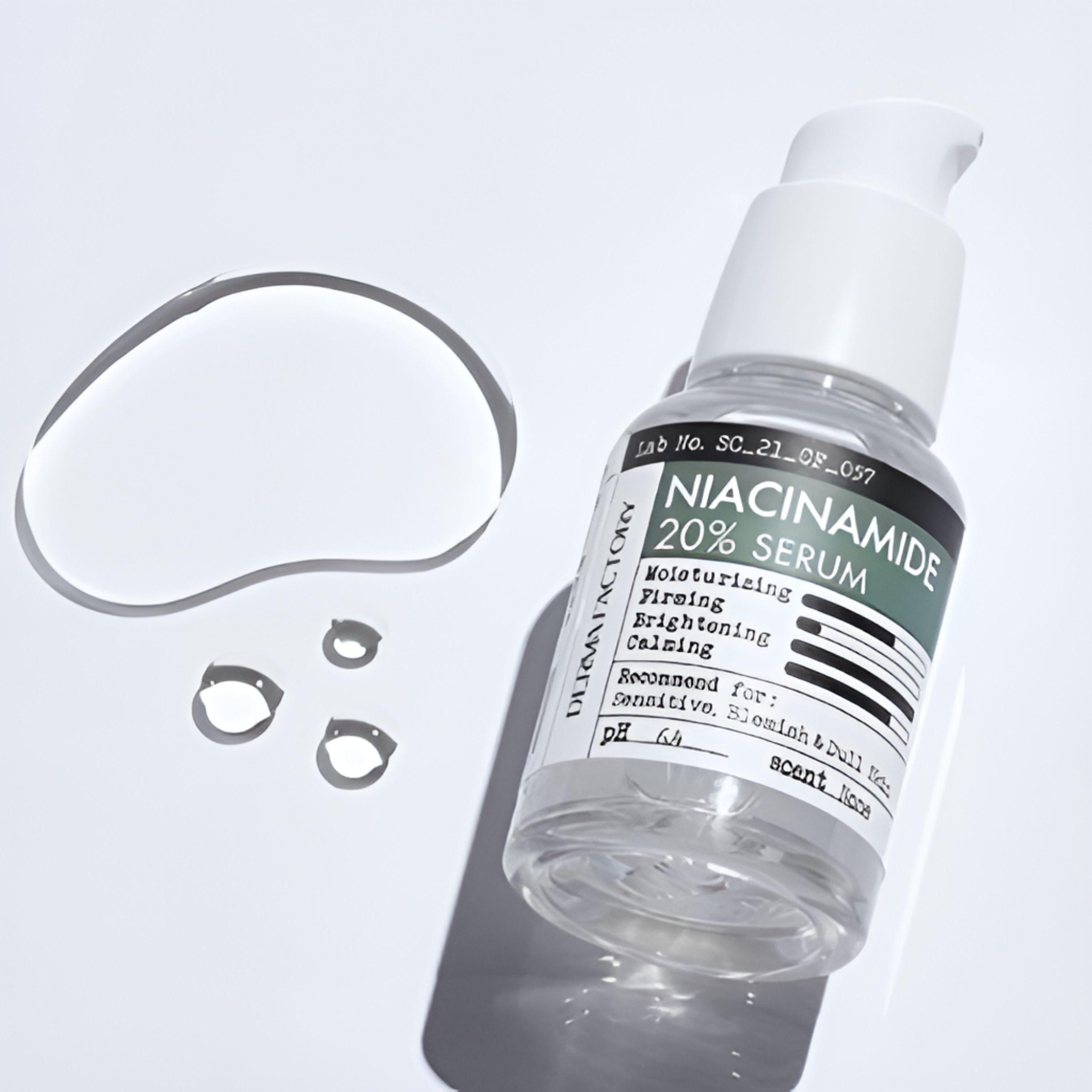 Derma Factory Niacinamide 20% Serum 2-Pack Special Set (30ml + 30ml)
Derma Factory Niacinamide 20% Serum 2-Pack Special Set (30ml + 30ml)
