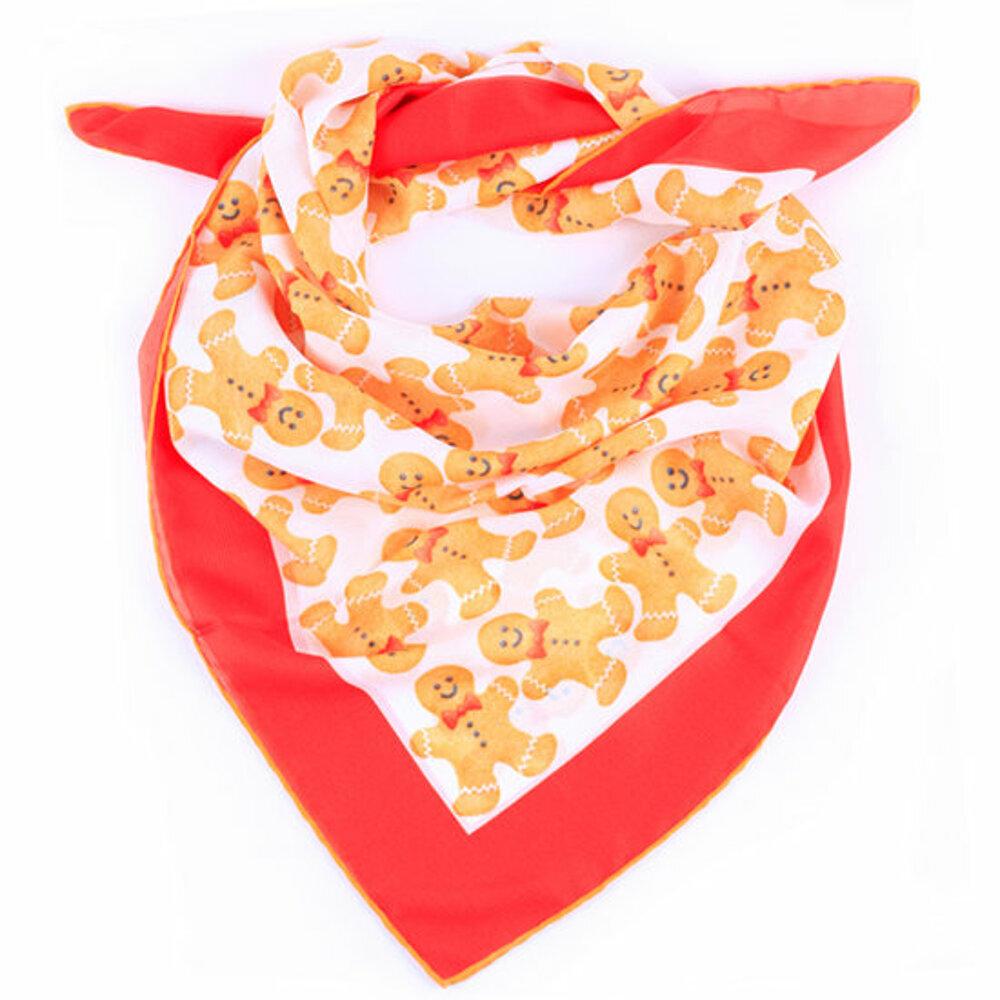 BiggDesign Gingerbread Patterned Scarf, Custom Woven Fabric, Special Design, 90 x 90 Cm, Soft and Comfortable Woven,
BiggDesign Gingerbread Patterned Scarf, Custom Woven Fabric, Special Design, 90 x 90 Cm, Soft and Comfortable Woven,