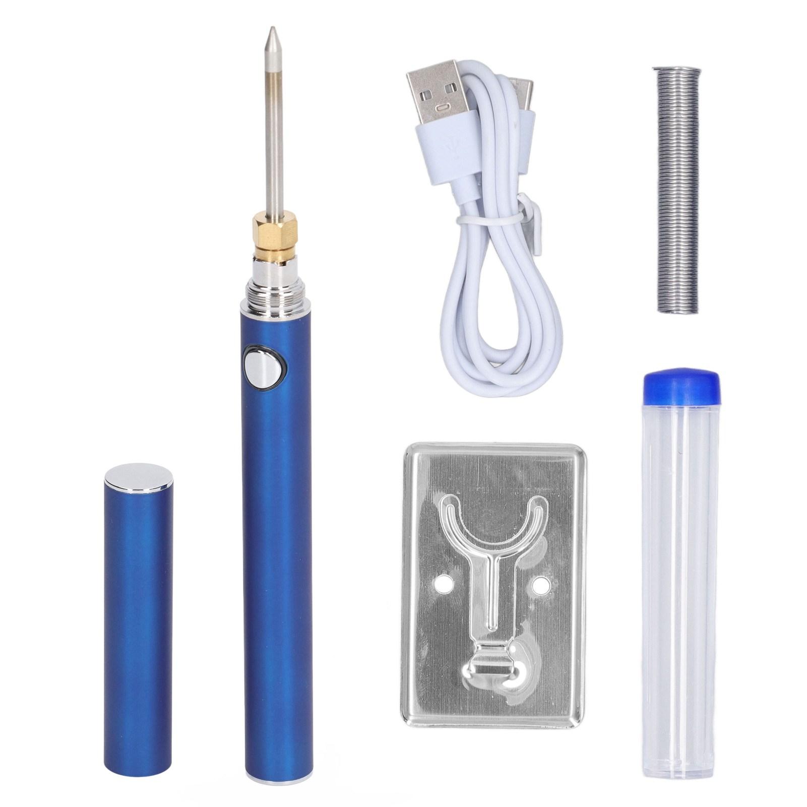 Electric Soldering Iron USB Charging 4 Levels Adjustable Cordless Welding Tool for Electronic
Electric Soldering Iron USB Charging 4 Levels Adjustable Cordless Welding Tool for Electronic