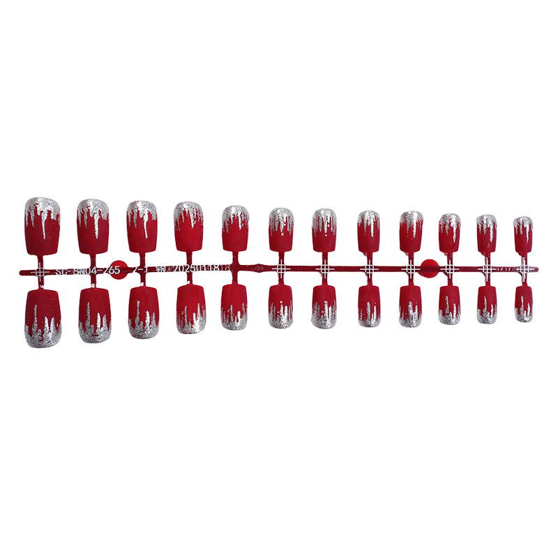 Ногти накладные Y2K стиль европейский и американский с французскими кончиками, которые можно снять
Ногти накладные Y2K стиль европейский и американский с французскими кончиками, которые можно снять