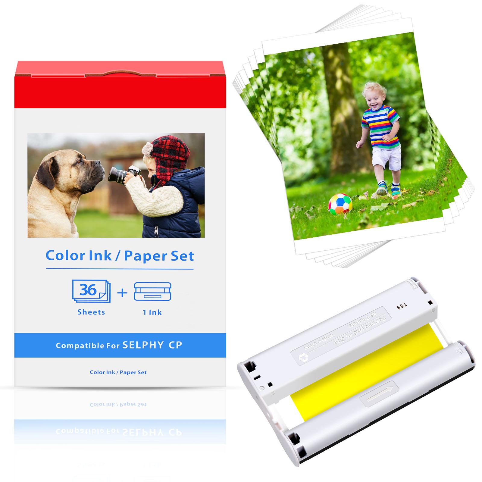 Brand New Ink Cassette 6Inch Photo Paper Set Compatible for Canon Selphy CP1200 CP1300 CP1500 Photo Printer KP-108IN KP-36IN
Brand New Ink Cassette 6Inch Photo Paper Set Compatible for Canon Selphy CP1200 CP1300 CP1500 Photo Printer KP-108IN KP-36IN