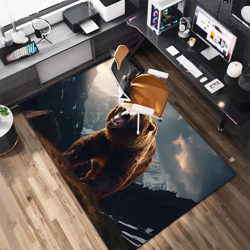 1PC Bear pattern printed Carpet Rug for Living Room Bedroom Home Sofa Decoration,Non-slip Floor Mat Floor mat 40x60cm( 15x23in )
1PC Bear pattern printed Carpet Rug for Living Room Bedroom Home Sofa Decoration,Non-slip Floor Mat Floor mat 40x60cm( 15x23in )