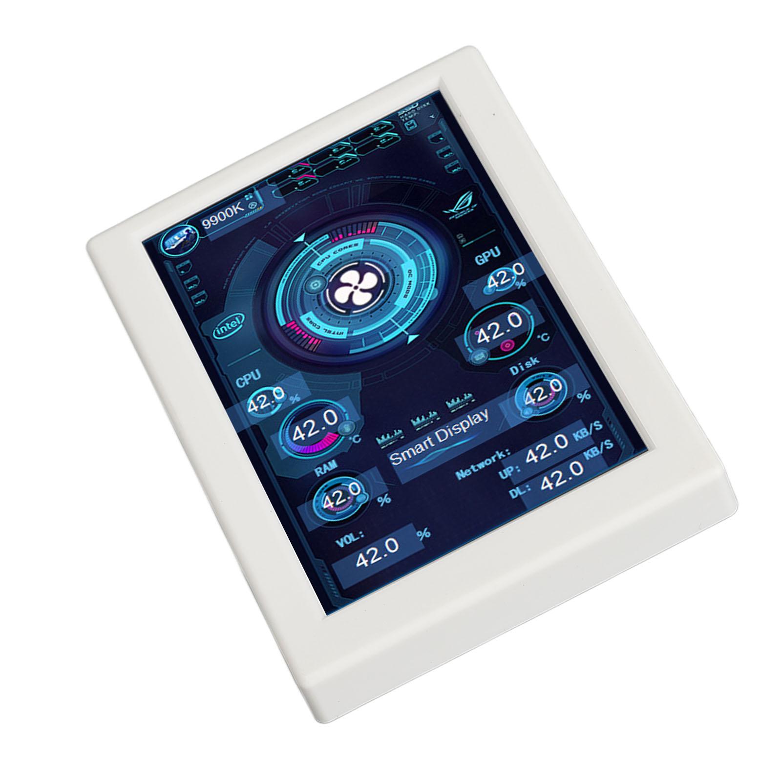 3.5in IPS USB PC Temperature Display 360 Degree Rotatable AIDA64 Computer CPU Data Monitor
3.5in IPS USB PC Temperature Display 360 Degree Rotatable AIDA64 Computer CPU Data Monitor
