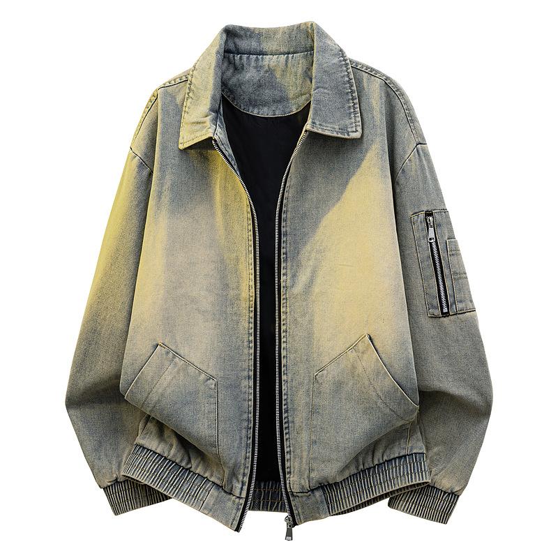 Повседневная ностальгическая синяя джинсовая куртка для мужчин, свободная джинсовая куртка для мужчин на весну и осень, ретро джинсовая куртка с эффектом стирки для мужчин XXXL
Повседневная ностальгическая синяя джинсовая куртка для мужчин, свободная джинсовая куртка для мужчин на весну и осень, ретро джинсовая куртка с эффектом стирки для мужчин XXXL