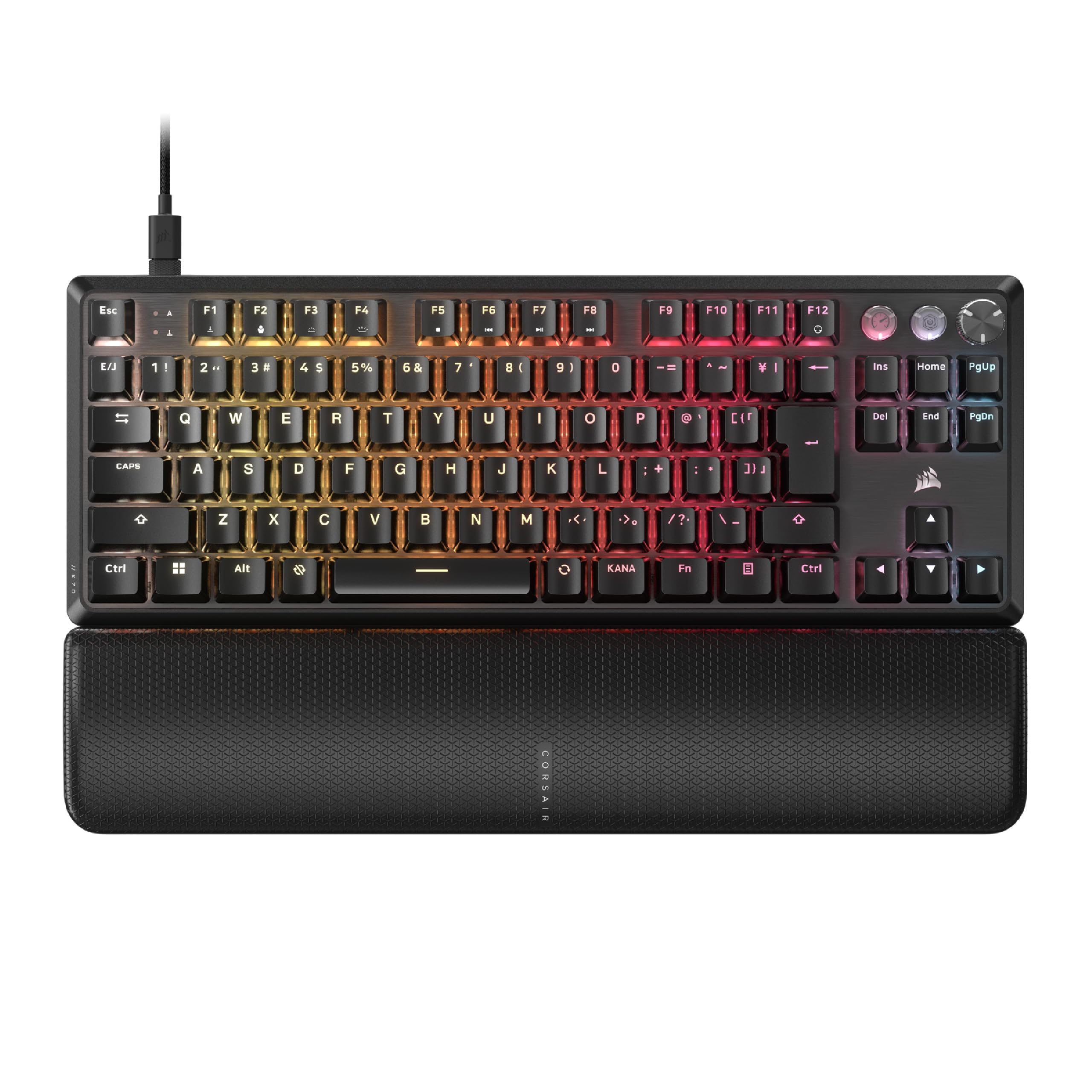 Можна використовувати чорну ігрову клавіатуру CORSAIR K70 PRO TKL MGX Hyperdrive Magnetic Key Switch із швидким тригером зі знімною підставкою для рук чорний
Можна використовувати чорну ігрову клавіатуру CORSAIR K70 PRO TKL MGX Hyperdrive Magnetic Key Switch із швидким тригером зі знімною підставкою для рук чорний