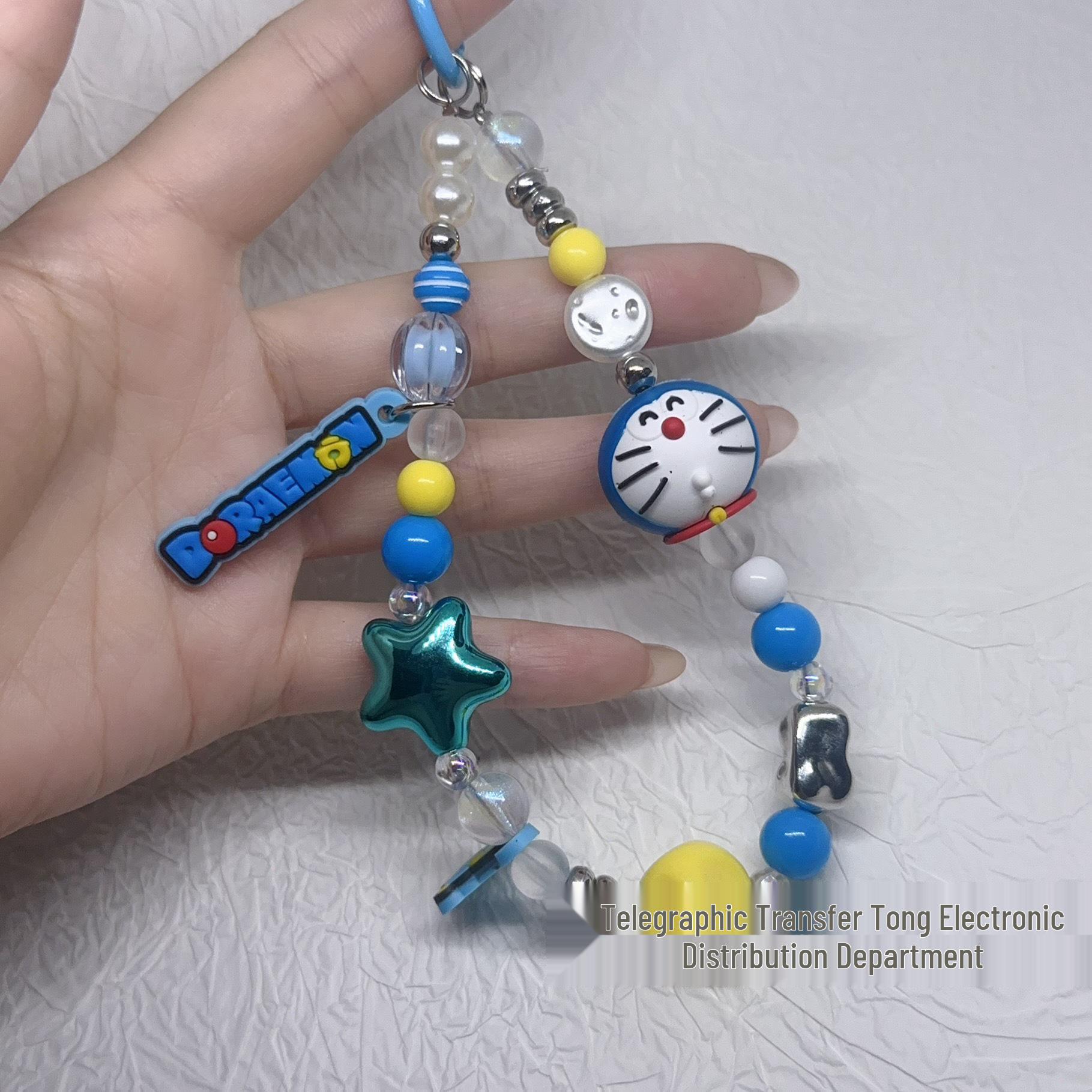 Doraemon Cartoon Beaded Lanyard Keychain for Mobile Phones
Doraemon Cartoon Beaded Lanyard Keychain for Mobile Phones