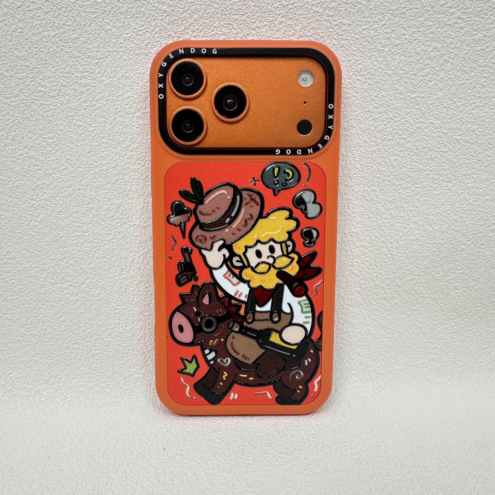 Trendy Brand Mr. Mustache Embossed Cartoon Phone Case for iPhone 17 Pro Max - Drop-proof & Skin-feel Design. iPhone 17
Trendy Brand Mr. Mustache Embossed Cartoon Phone Case for iPhone 17 Pro Max - Drop-proof & Skin-feel Design. iPhone 17