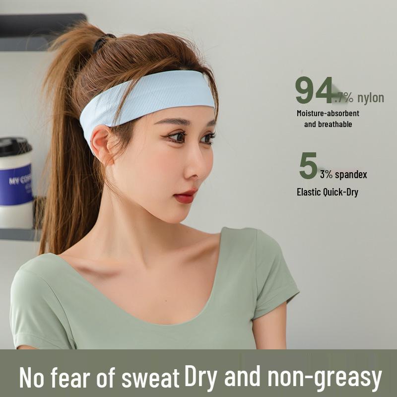 Unisex Sweat-Absorbing Sports Headband: Fashionable Running, Fitness, Yoga Headscarf with Embroidered Design 1 Pack - Sky Blue - Plain
Unisex Sweat-Absorbing Sports Headband: Fashionable Running, Fitness, Yoga Headscarf with Embroidered Design 1 Pack - Sky Blue - Plain