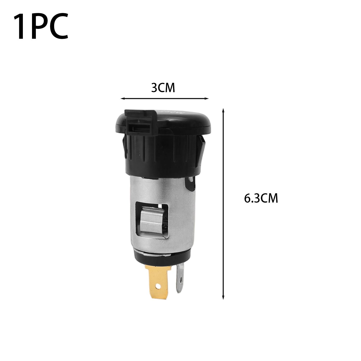 Auto 12V-24V Cigarette Lighter Socket Power Plug Outlet Interior Replacement Parts for Car Truck Cigarette Lighter Splitter
Auto 12V-24V Cigarette Lighter Socket Power Plug Outlet Interior Replacement Parts for Car Truck Cigarette Lighter Splitter