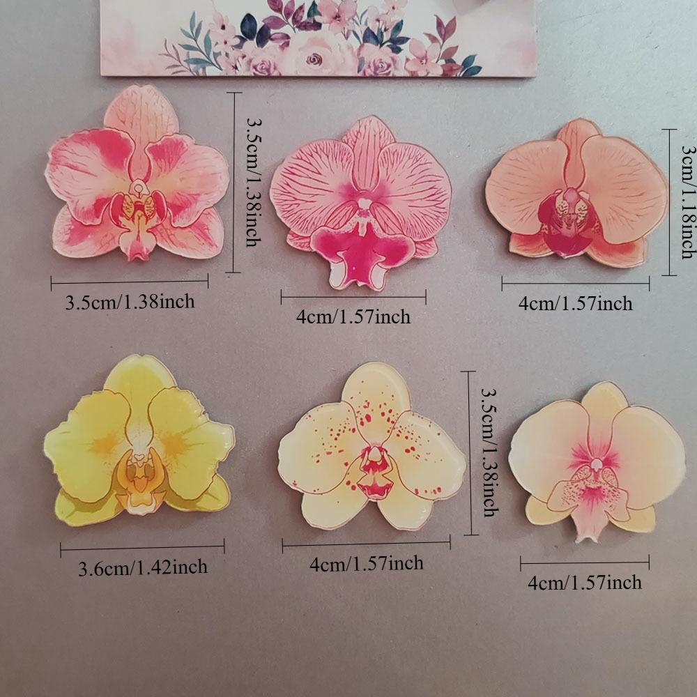 6pcs Beautiful Phalaenopsis Flower Refrigerator Magnets Cute Plants Refrigerator Magnets Whiteboard Sticker Decorative
6pcs Beautiful Phalaenopsis Flower Refrigerator Magnets Cute Plants Refrigerator Magnets Whiteboard Sticker Decorative