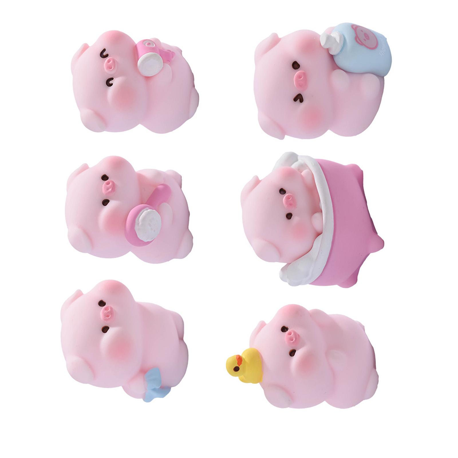 6Pcs Cartoon Bathing Pig Resin Miniature Figurines For DIY Enthusiasts Desktop Display Car Dashboard Decorative Ornaments 1
6Pcs Cartoon Bathing Pig Resin Miniature Figurines For DIY Enthusiasts Desktop Display Car Dashboard Decorative Ornaments 1