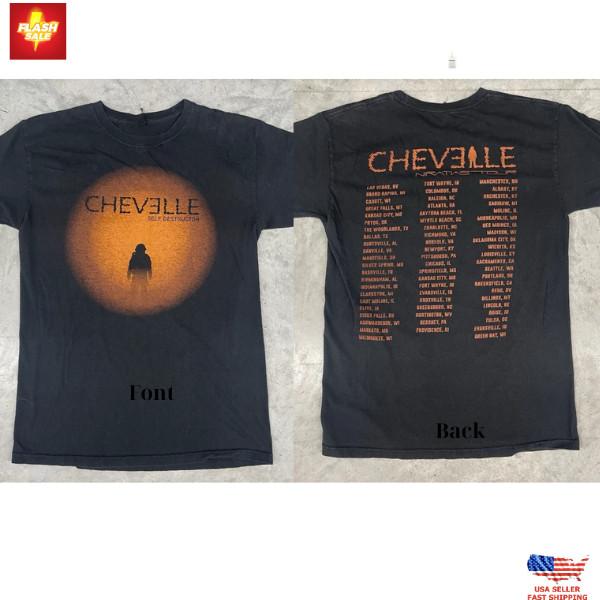 Трендова чорна унісекс футболка гурту Chevelle, усі розміри від S до 5XL, TS446 XXL
Трендова чорна унісекс футболка гурту Chevelle, усі розміри від S до 5XL, TS446 XXL