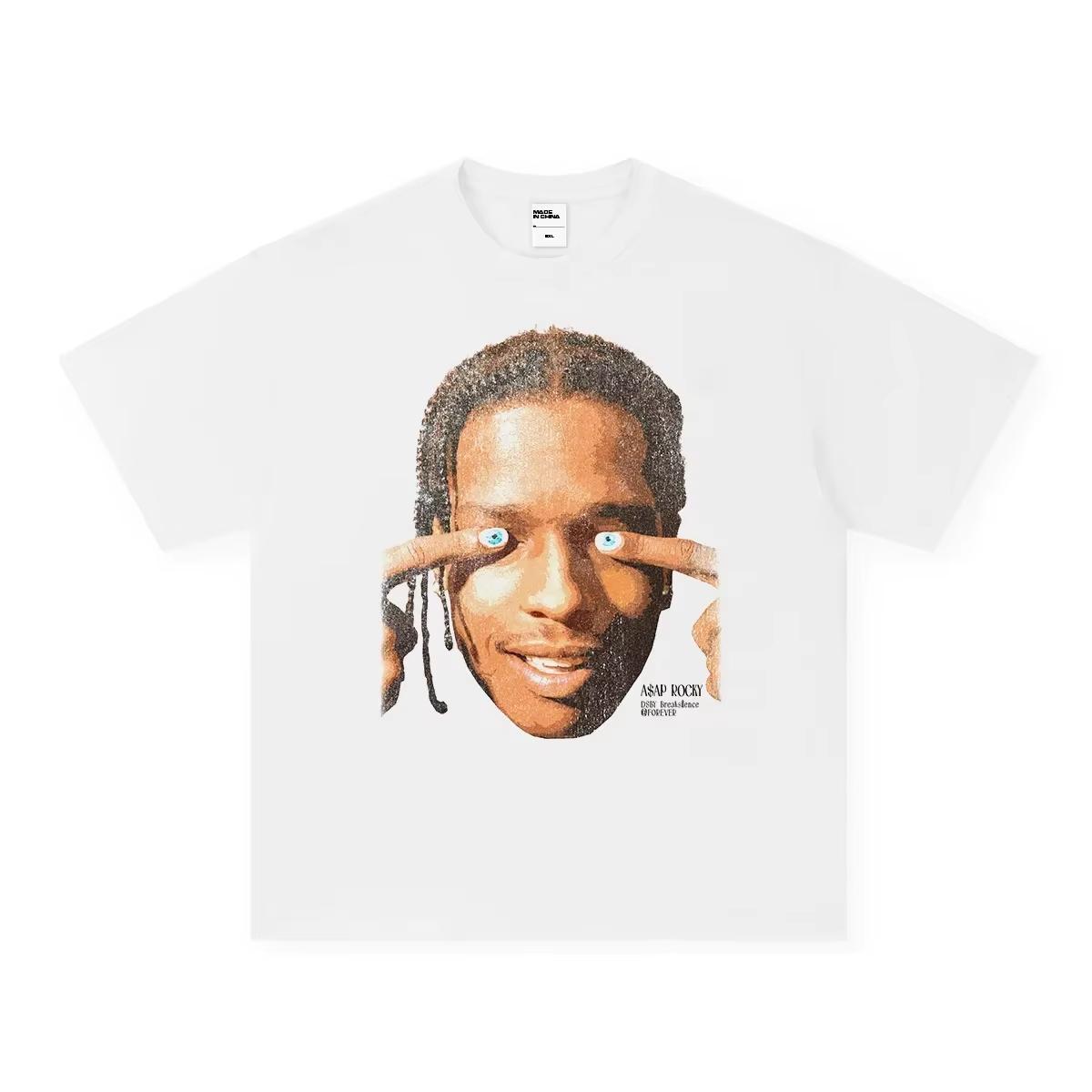 2026 2025 Mens and Womens Asap Rocky American Hiphop Retro Print Tshirt Fashion Loose High Street Cotton Oneck Short Sleeve 4XL
2026 2025 Mens and Womens Asap Rocky American Hiphop Retro Print Tshirt Fashion Loose High Street Cotton Oneck Short Sleeve 4XL