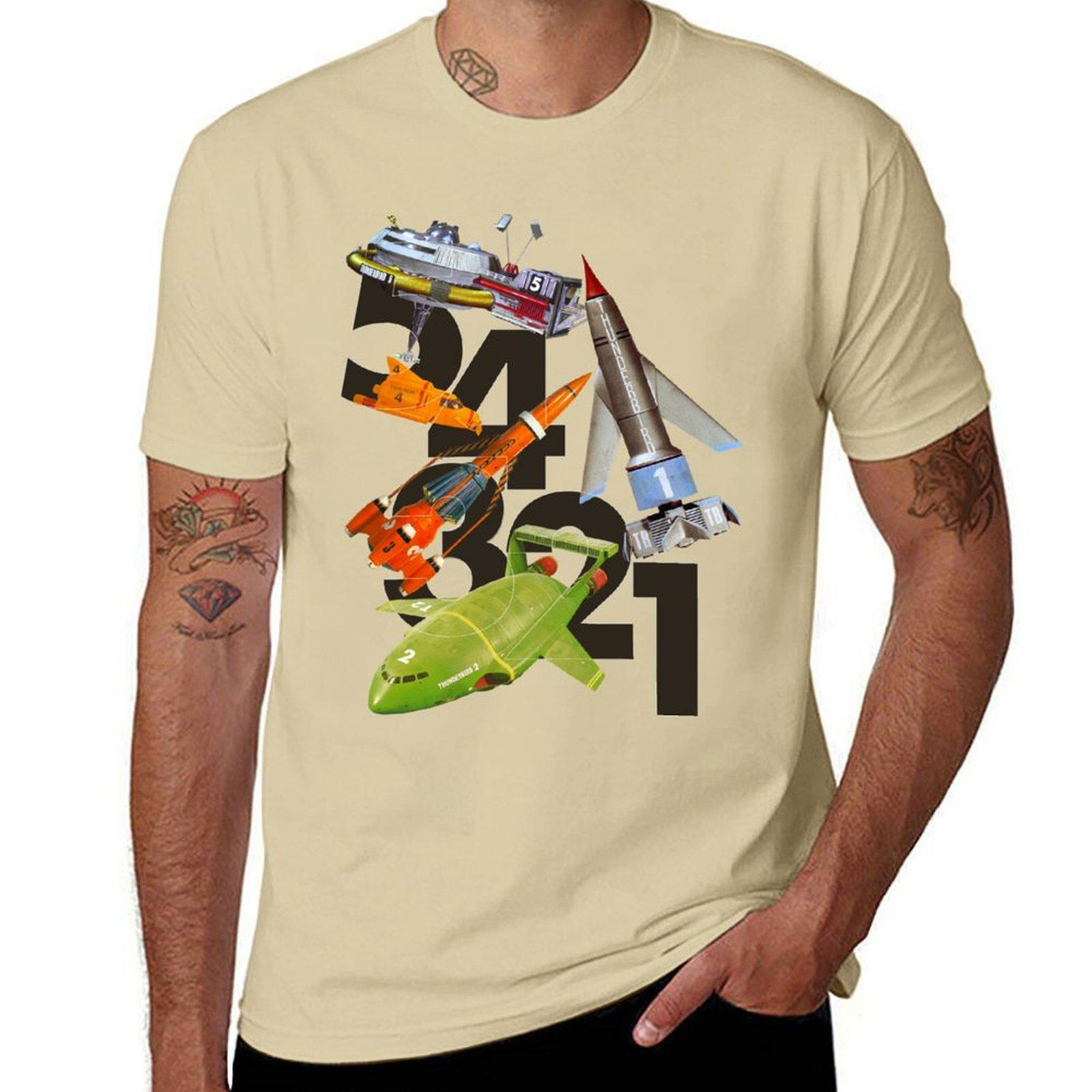5! 4! 3! 2! 1! THUNDERBIRDS Classic The Thunderbirds POP ART T-Shirt blanks oversized t shirt men L
5! 4! 3! 2! 1! THUNDERBIRDS Classic The Thunderbirds POP ART T-Shirt blanks oversized t shirt men L