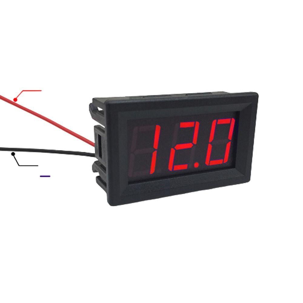 Display Voltage Tester Automotive Voltmeter Voltage Gauge Voltage Panel Meter LED Digital Voltmeter Red
Display Voltage Tester Automotive Voltmeter Voltage Gauge Voltage Panel Meter LED Digital Voltmeter Red