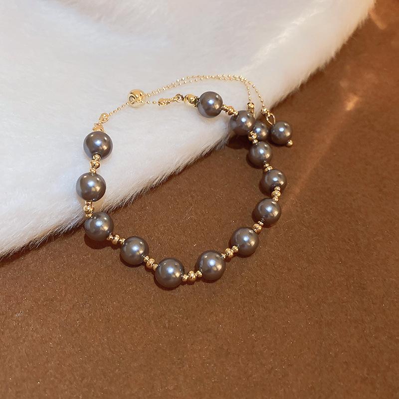 French pearl geometric pull-out bracelet fashion temperament adjustable jewelry
French pearl geometric pull-out bracelet fashion temperament adjustable jewelry