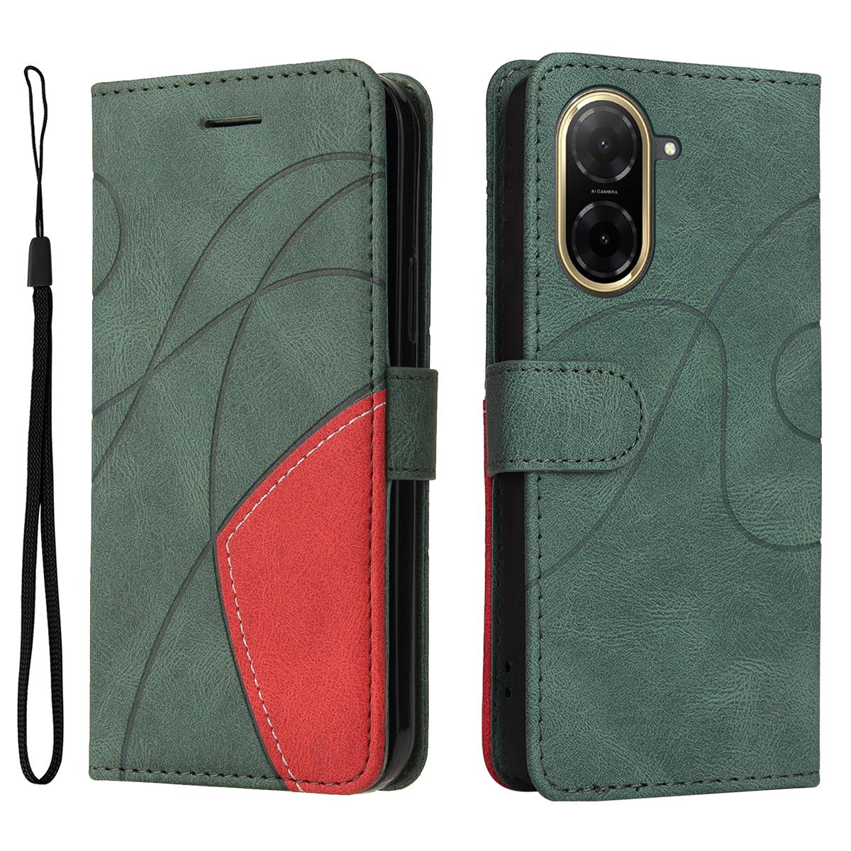 Для Xiaomi Poco C71 4G/Xiaomi Redmi A5 4G (171,7*77,8*8,3 мм) Кожаный чехол-подставка для телефона с кошельком и двухцветным дизайном Green
Для Xiaomi Poco C71 4G/Xiaomi Redmi A5 4G (171,7*77,8*8,3 мм) Кожаный чехол-подставка для телефона с кошельком и двухцветным дизайном Green