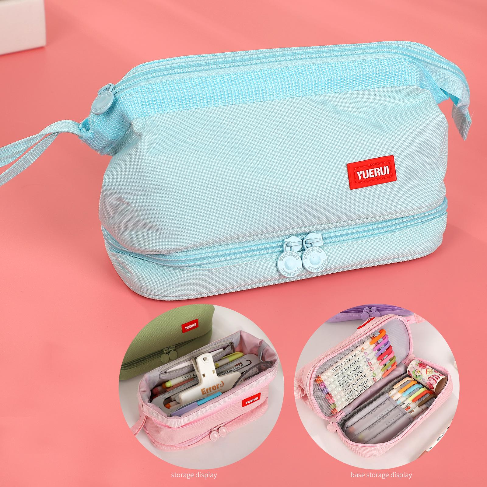 Large Capacity Pencil Case, Boat Shaped Stationery Box, Macaron Pencil Case, Simple And Multifunctional Pencil Case Storage Bag
Large Capacity Pencil Case, Boat Shaped Stationery Box, Macaron Pencil Case, Simple And Multifunctional Pencil Case Storage Bag
